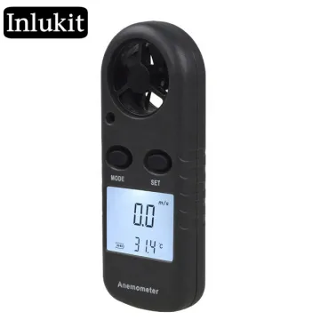 Portable 30m/s Wind Speed Meter: Digital Anemometer with Beaufort Scale for Air Velocity Measurement