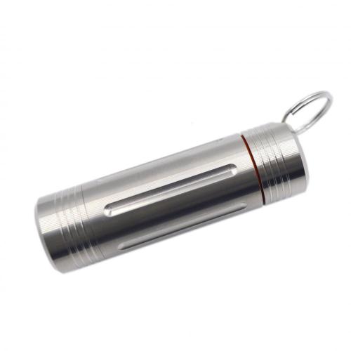 EDC Emergency Waterproof and Light Weight Titanium Capsule