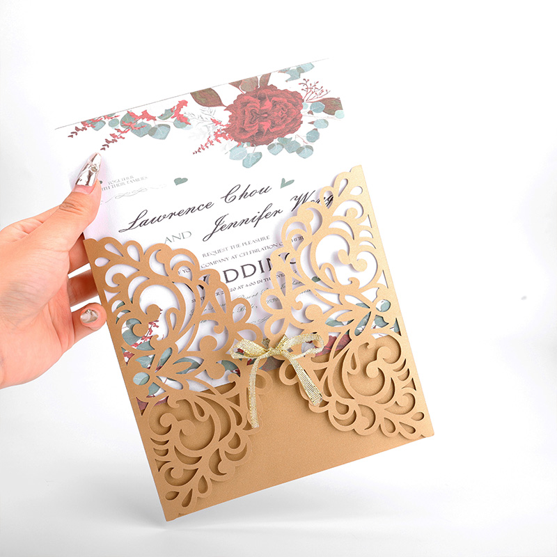 Handmade-Vintage-Wedding-Invitation-Card (2)