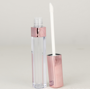 OEM/ODM customized plastic lipgloss container cosmetic packaging empty lip gloss bottle lip gloss tube with applicator