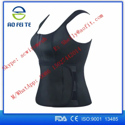 2016 body shaper neoprene women body magic Tape slim shaper Vest