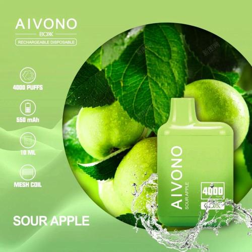 도매 Aivono AIM BoxX 4000 퍼프 일회용 vape