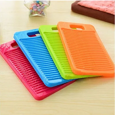 New Plastic Washboard Washing Board Shirts Cleaning Laundry For Kid Clothes Scrubboards