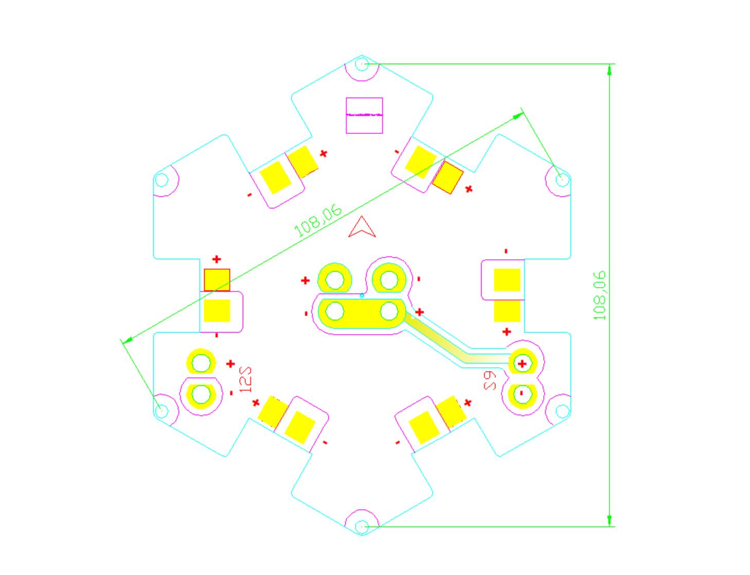 power distribution board size