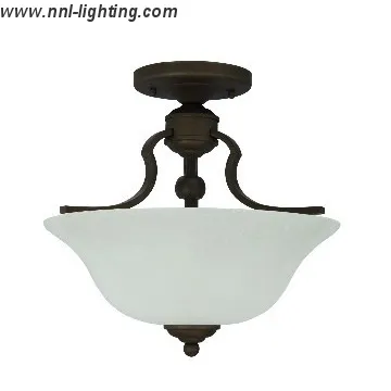 Traditional Semi-Flush Mount Ceiling Light