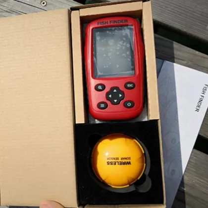 Colorful Screen Wireless Outdoor Fishing Sonar Fish Finder