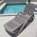 Collapsible Outdoor Beach Lounge Chair