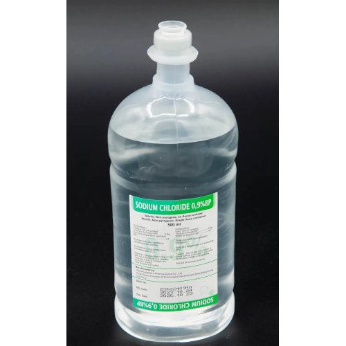 حقن كلوريد الصوديوم 1000 مل