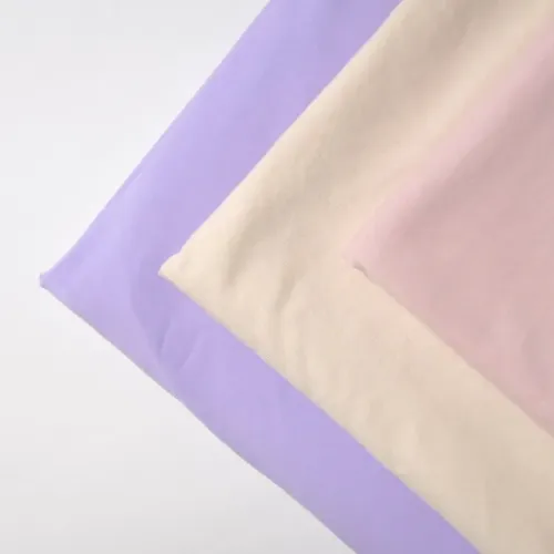 ผ้าฝ้ายผ้าสแปนเด็กซ์ซิงเกิลเจอร์ซีย์สำหรับเสื้อผ้า