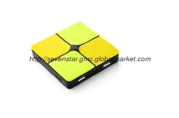 New Design 6000MAH Power Bank with 2 USB Output ,fashion design.