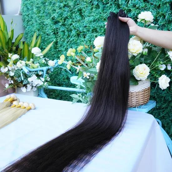 100% Cuticle Aligned Straight Raw Brazilian Hair Bundles - Free Sample Wholesale Vendors