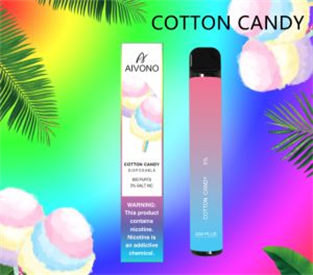 Aivono plus 800 puff wegwerp pod -apparaat