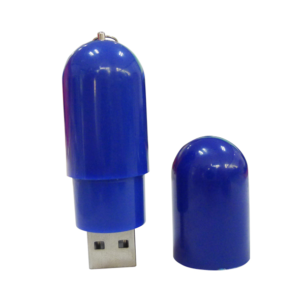 Custom Pill Shaped Usb Stick