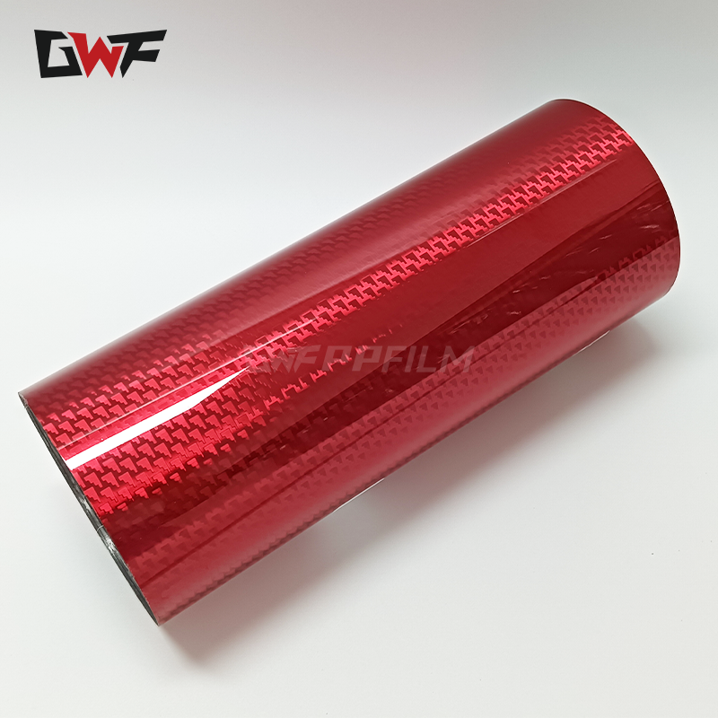 Película de envoltura de fibra de carbono PPF