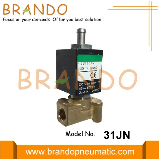 ODE Type Coffee Machine Solenoid Valve 1/8'' 230VAC