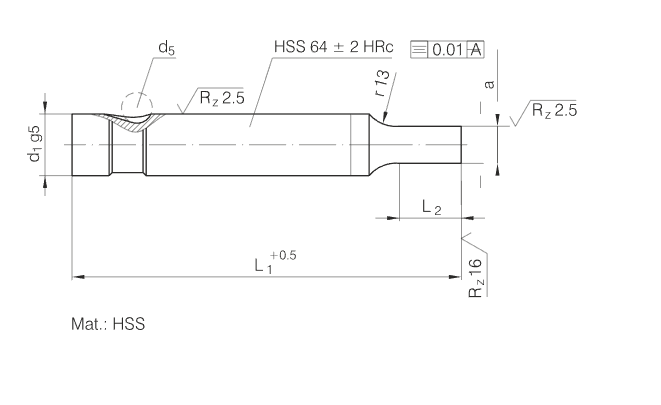 Light Duty Ball-lock Punches HSS WS HWS