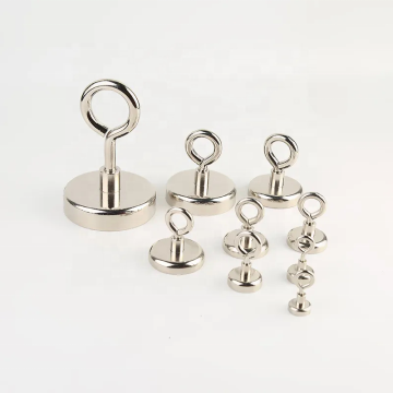 Super Strong Neodymium Magnetic Hook - 100 lb Heavy Duty Fridge Magnet