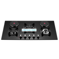 5 Burners Touch Screen Electric Gas Stove