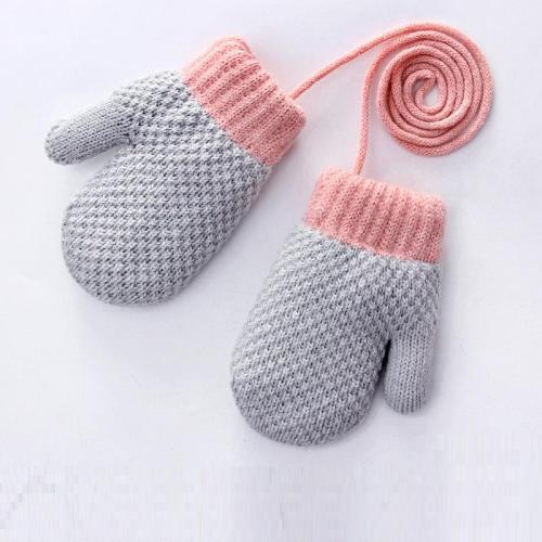 Dikke warme kinderhandschoenen met fleece voor dames