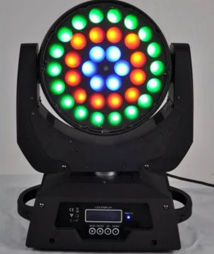 Rotating Rgbwa Led Rainbow Effect Zoom Wash Mini Moving Head Club / Pub Stage Light
