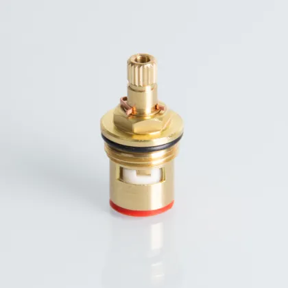 Ceramic Disc Shower Faucet Cartridge - Single Joystick Design