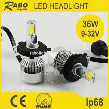 Auto Parts Accessories Car Headlight Kit or Headlamp,3600LM Automotive LED Headlights Bulbs,H13 H4 LED Lights for Cars