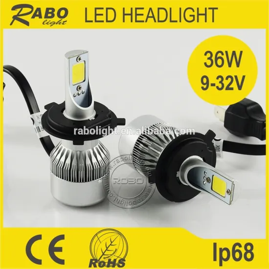 Auto Parts Accessories Car Headlight Kit or Headlamp,3600LM Automotive LED Headlights Bulbs,H13 H4 LED Lights for Cars