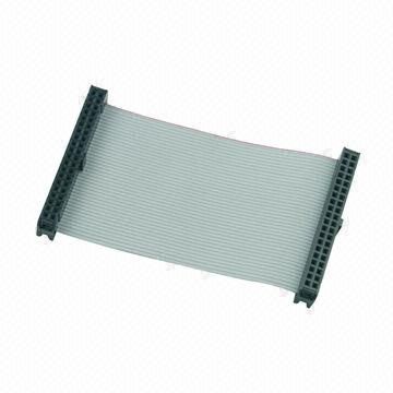 IDC-2*20-pin/2.54mm pitch UL 2651 28AWG flat cable assembly, RoHS Directive-compliant