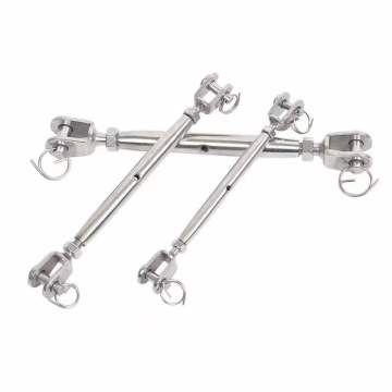 Stainless Steel SS304/316 Turnbuckles Tubuh Tertutup