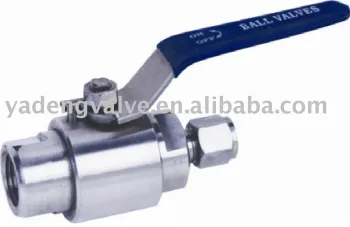 reducing pneumatic ball valve