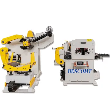 3-in-1 NC Servo Feeder Straightening Decoiler Machine