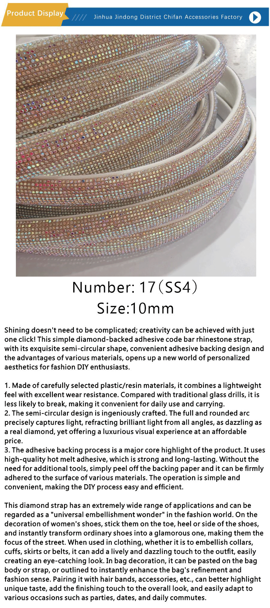 Jewelry accessories-xiangqing1-CF023