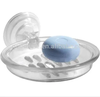 Power Lock Suction, Soap Holder, Clear--Any color