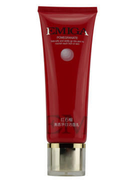 plastic facial cream tube