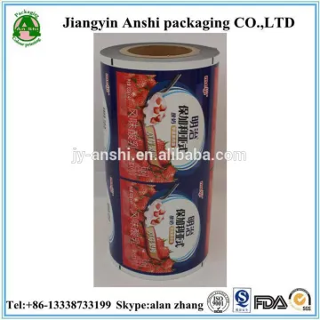 Colored opp plastic film rolls, custom print opp film
