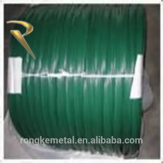 PVC COATED WIRE FOR BINDING OF BUILDING MATERIAL