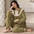 Winter pajamas for women coral fleece