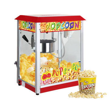 Large Electric Automatic Popcorn Maker Machine with Roof