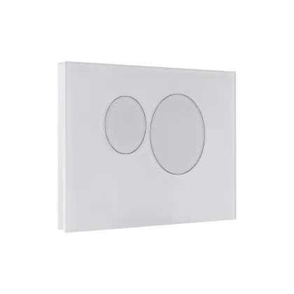 ABS Plastic Dual Flush Wall-Mounted Toilet Flush Plate