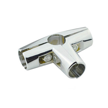 High-Quality 3-Way 25mm Round Pipe Connector