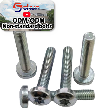 Secure Fastening Solutions: M4, M5, M6, M8, M10, M12 Anti-Theft Safety Security Screws, Nuts, and Bolts