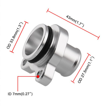 Joint de conduite d&#39;eau automobile en aluminium 335I avec pince