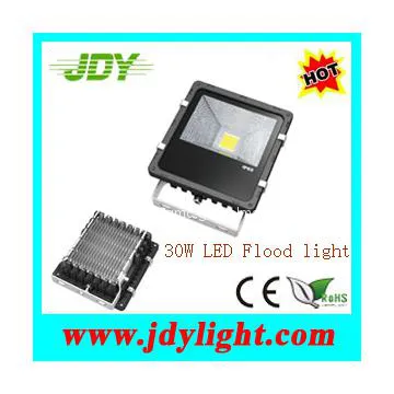 120 Degrees high lumens Brighelux outdoor 30W LED Flood Light