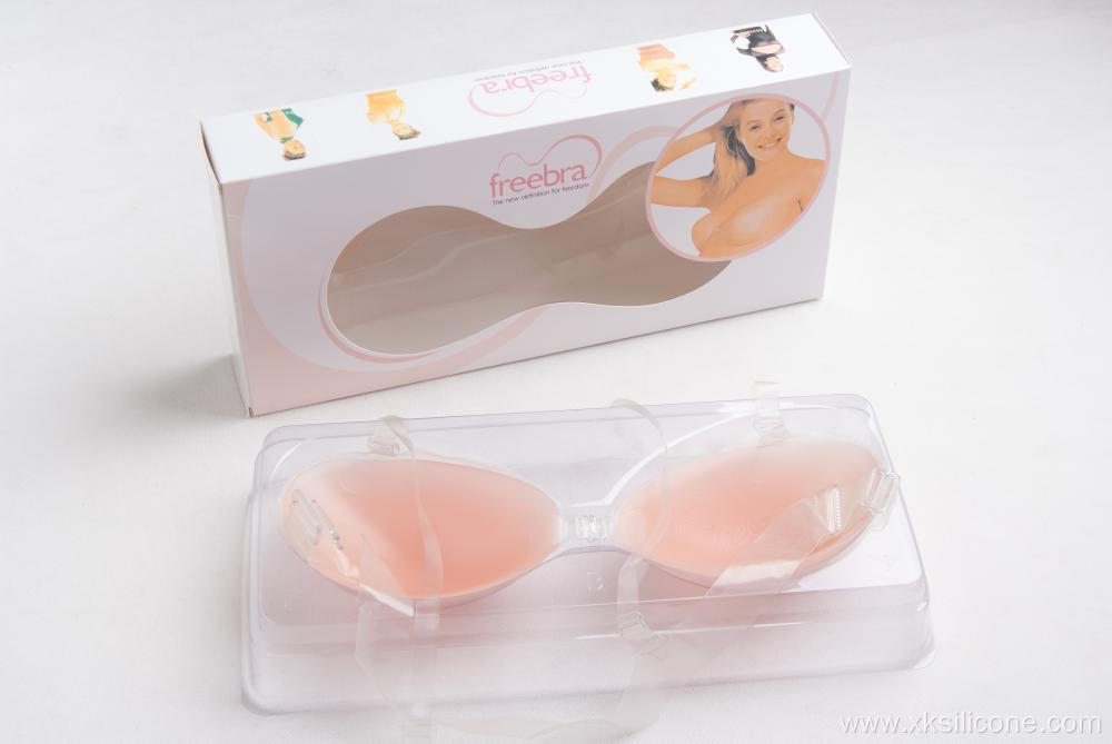 Lift Invisible Silicone Push Up Bra