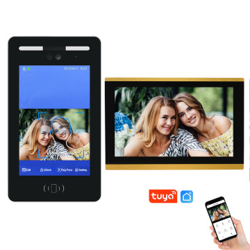 10.1 Inch Video Intercom System with Face Recognition for Apartments