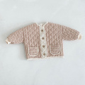 Neue Herbst Babyjacke Retro Diamant