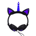 Nyalakan Headphone Unicorn Oem Berkabel Tanpa mic