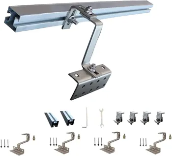 OEM ODM Aluminium Solar Panel Mounting Kit for Sloped Roofs