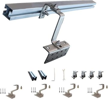 OEM ODM Aluminium Solar Panel Mounting Kit for Sloped Roofs