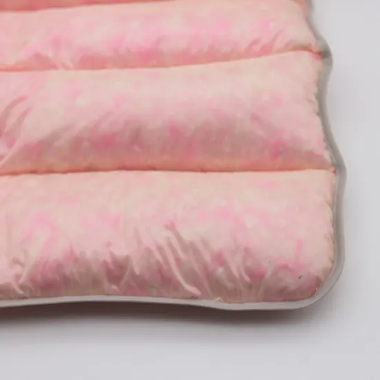 100%Nylon Fabric Filled with Colourful Feather for Garments